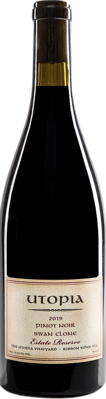 Bottle of 2019 Estate Reserve Pinot Noir Swan Clone