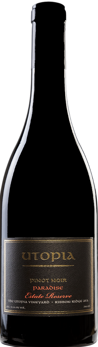 Bottle of 2020 Estate Reserve Pinot Noir Paradise