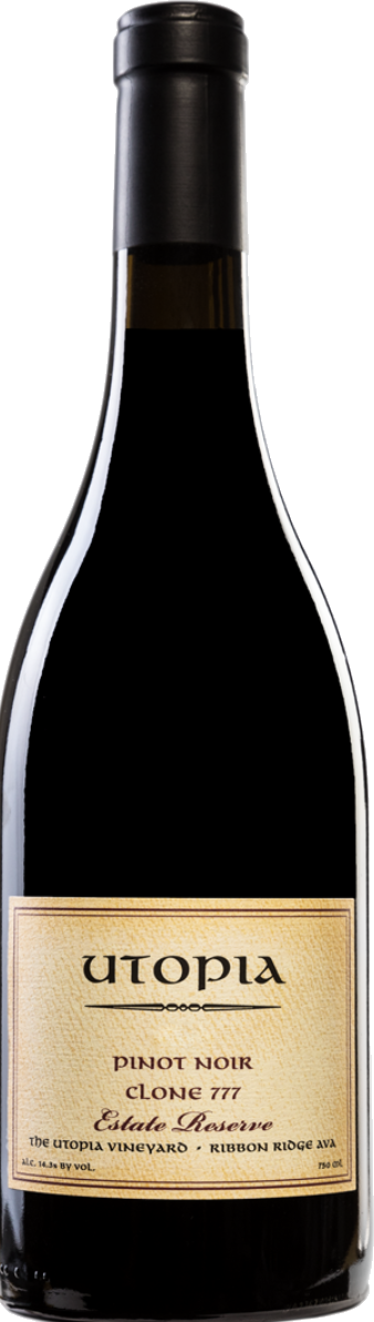 Bottle of 2023 Estate Reserve Pinot Noir Clone 777